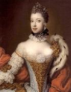 Esther Denner Portrait of Queen Charlotte oil painting